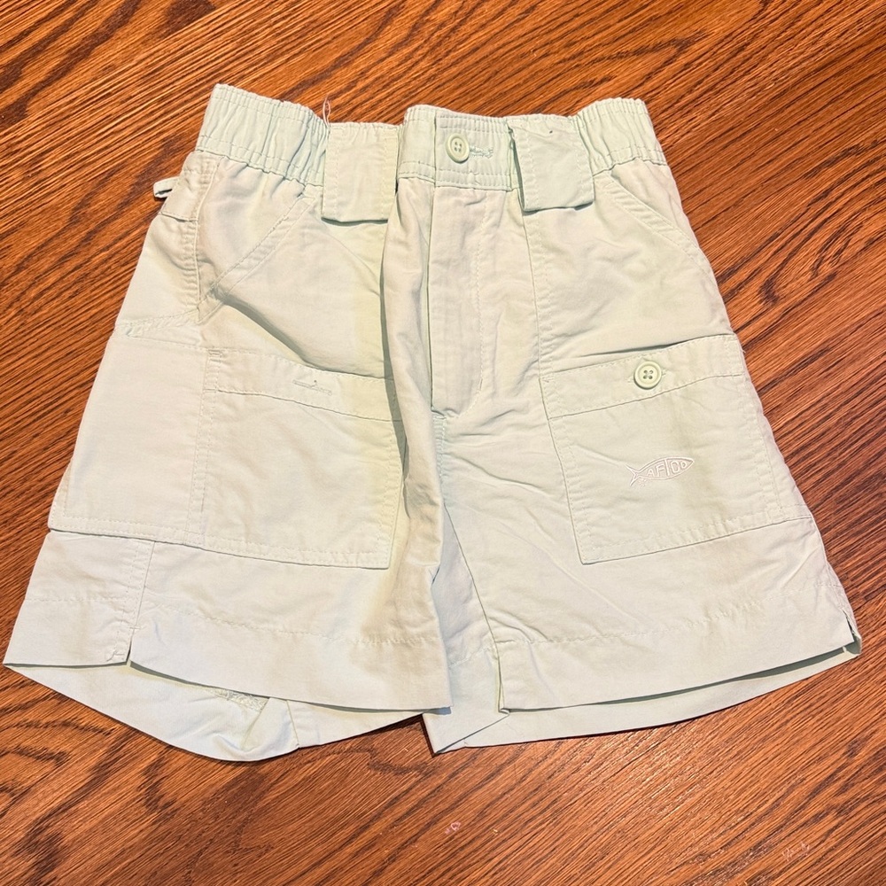 AFTCO Kids Light Green Shorts